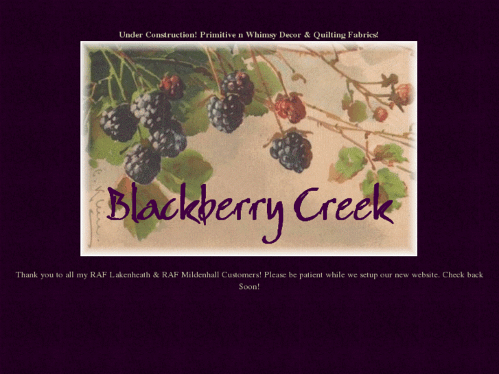 www.blackberrycreekprimitives.com