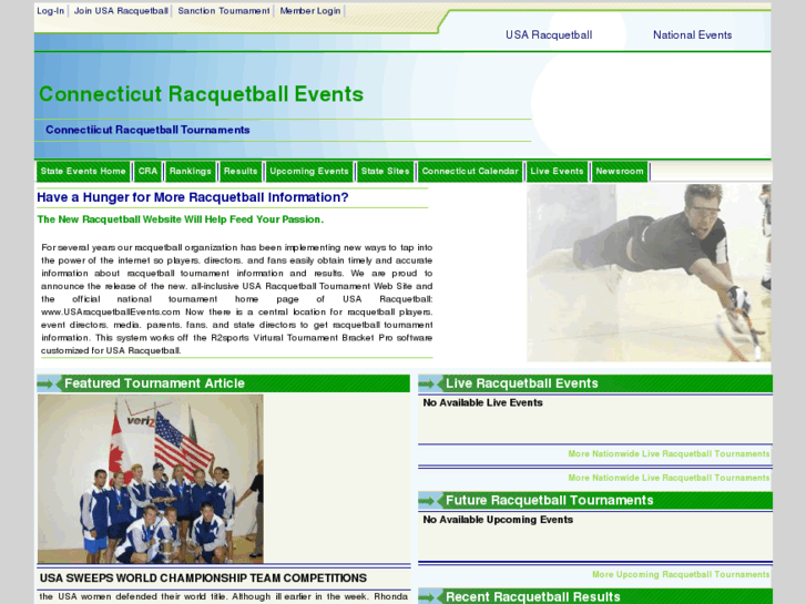 www.connecticutracquetballevents.com