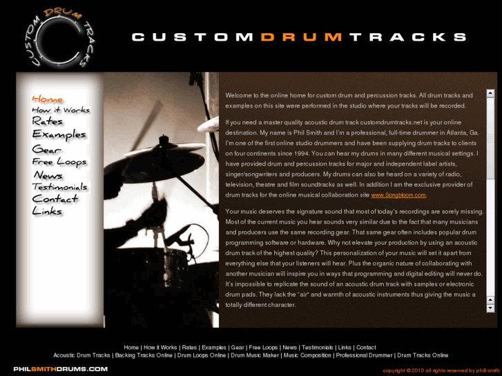 www.customdrumtracks.net