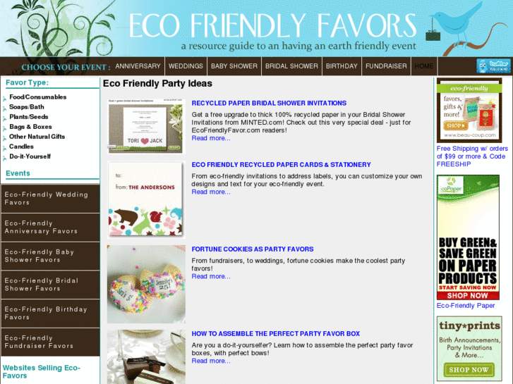 www.ecofriendlyfavors.com