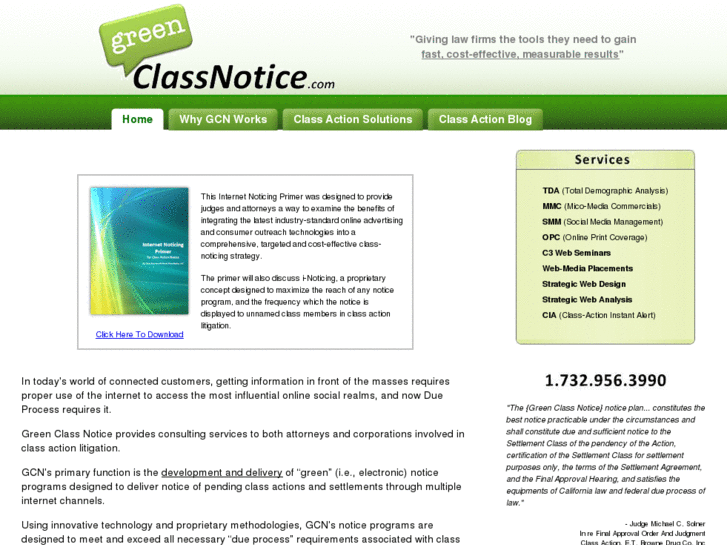 www.greenclassnotice.com