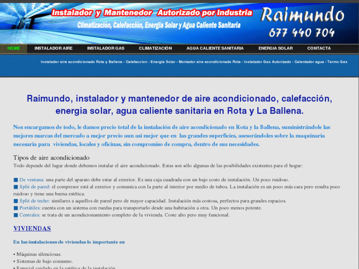 www.instaladorairerotaballena.es