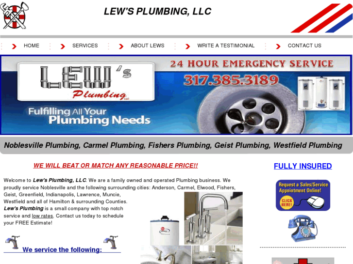 www.lewsplumbing.com