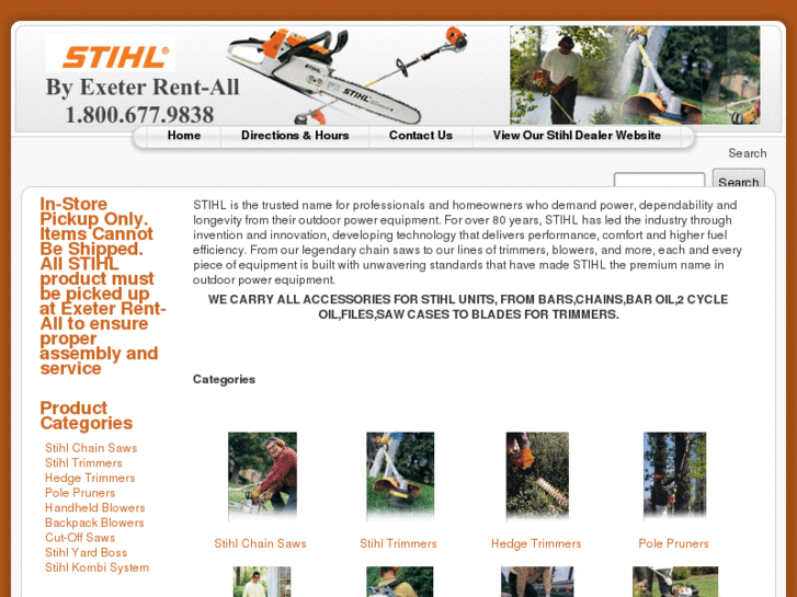 www.stihlchainsawrental.com