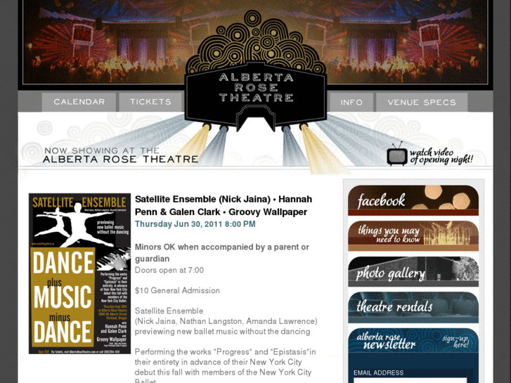 www.albertarosetheatre.com