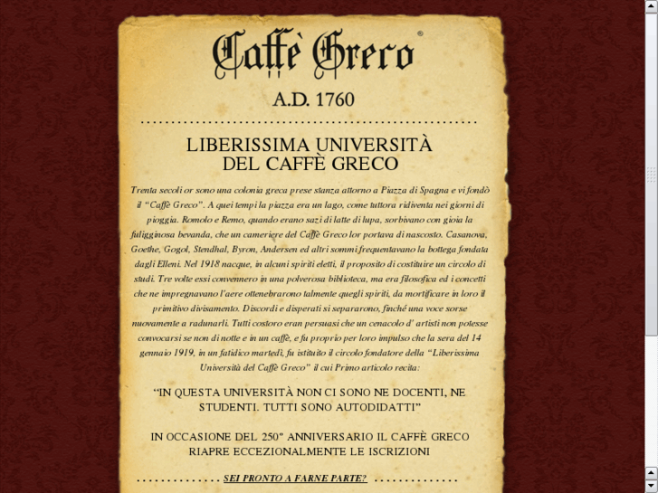 www.caffegreco.info