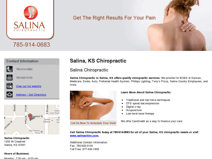 www.chiropractorsalina.net