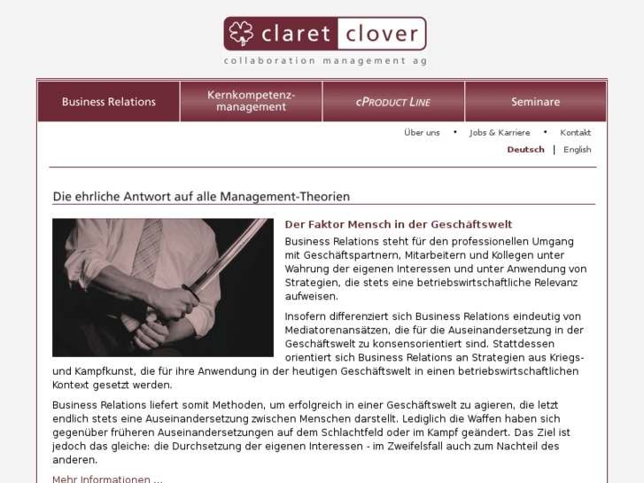 www.claret-clover.com