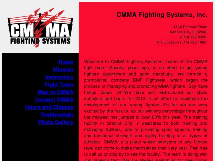 www.cmmafightingsystems.net