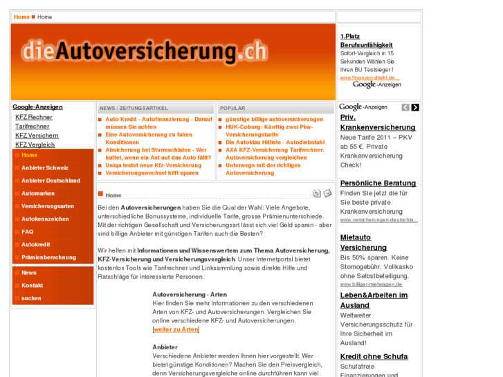 www.dieautoversicherung.ch