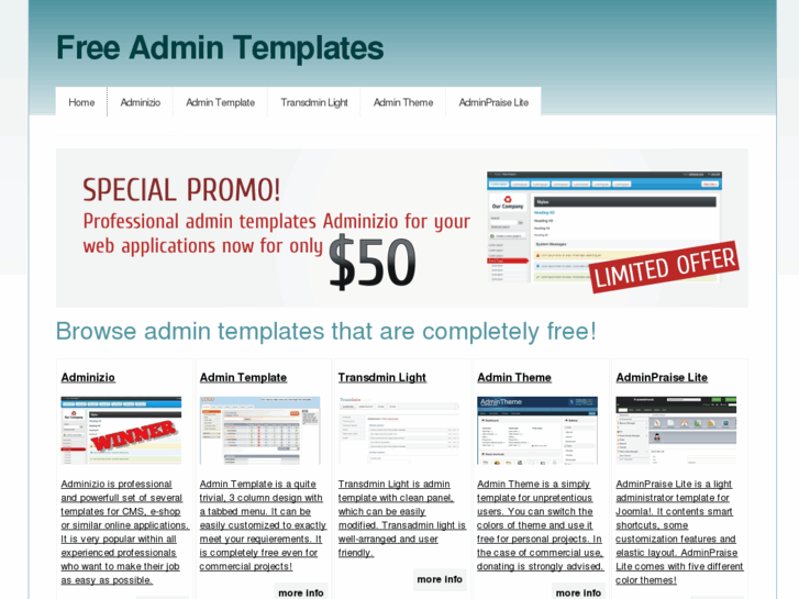 www.freeadmintemplates.com