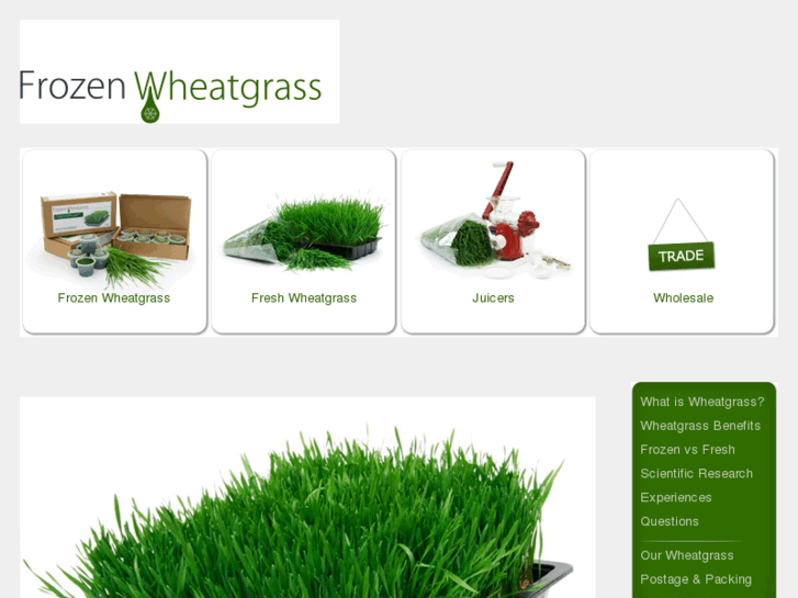 www.frozenwheatgrass.co.uk