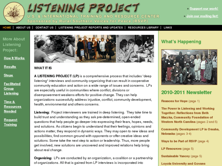 www.listeningproject.info
