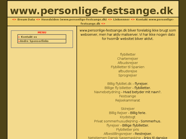 www.personlige-festsange.dk