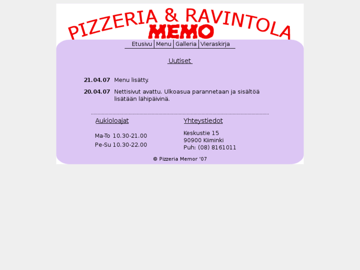 www.pizzeriamemor.com