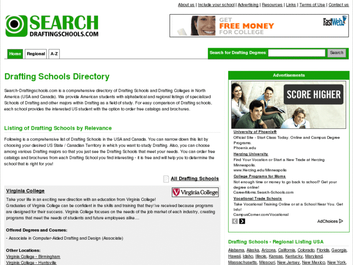 www.search-draftingschools.com