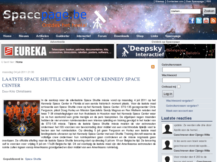 www.spacepage.be