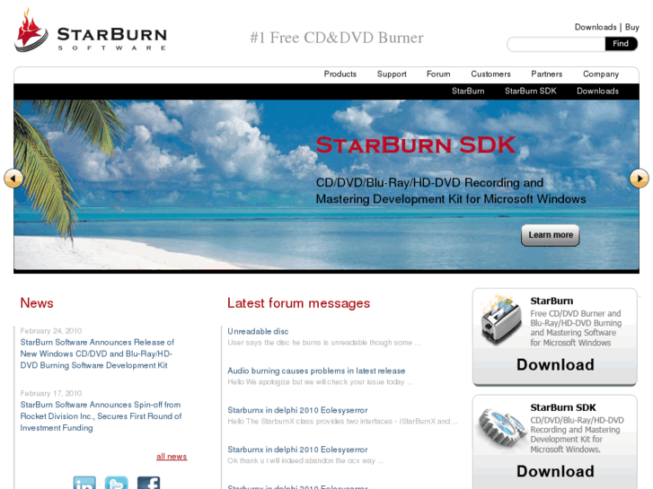 www.starburnsoftware.com