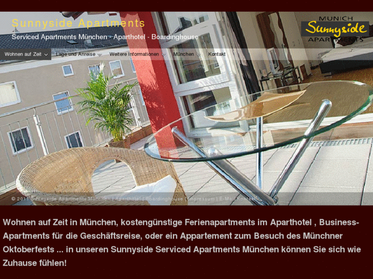 www.sunnyside-apartments-muenchen.de