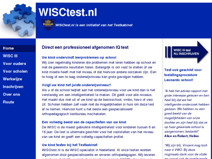 www.wisctest.nl