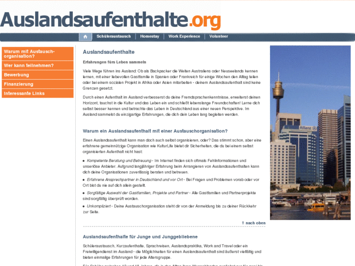 www.auslandsaufenthalte.org