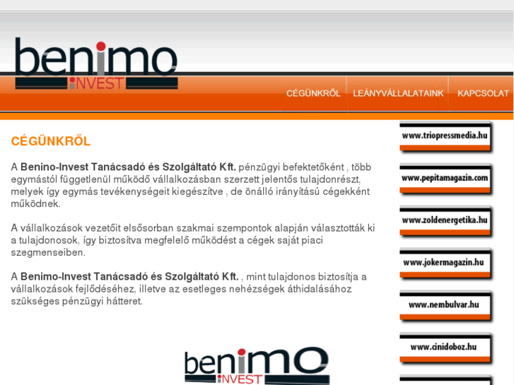 www.benimo.hu