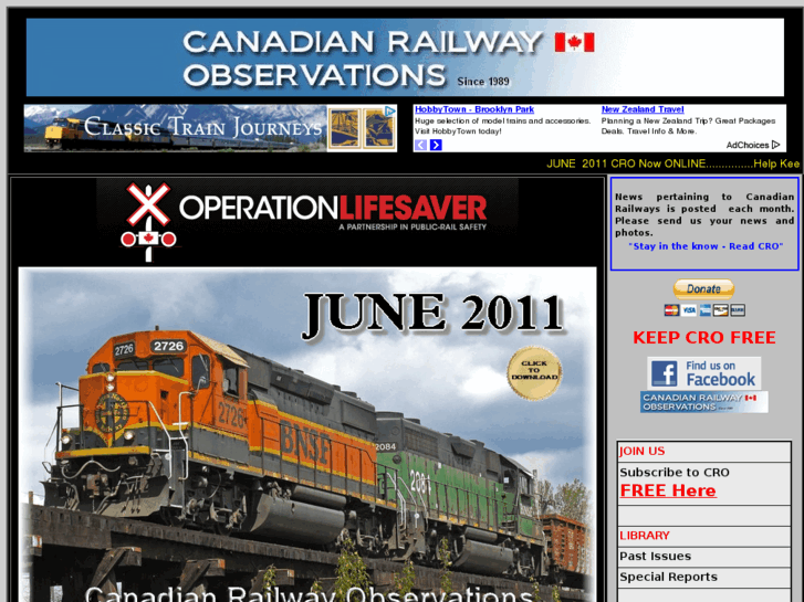 www.canadianrailwayobservations.com