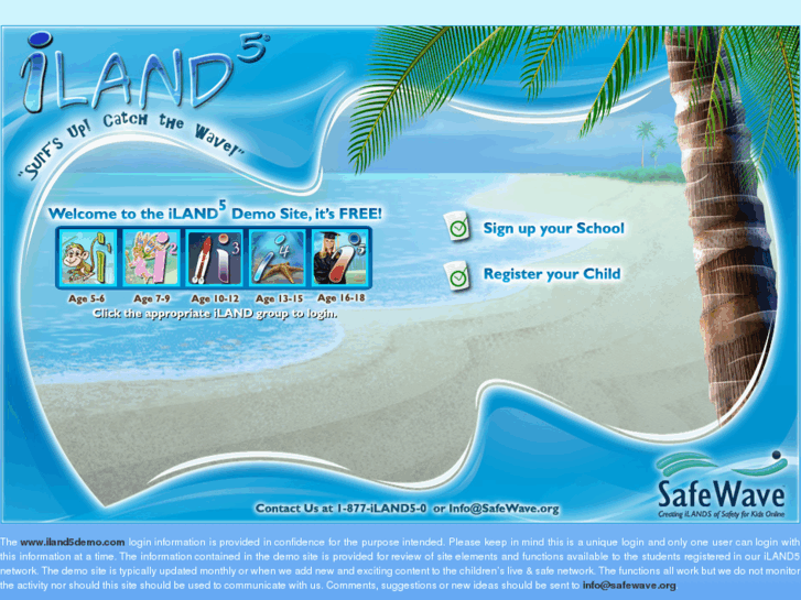 www.iland5demo.com