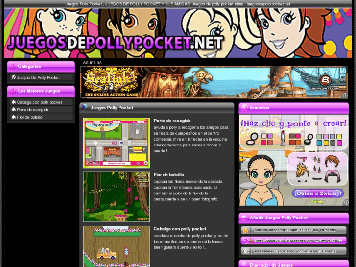 www.juegosdepollypocket.net