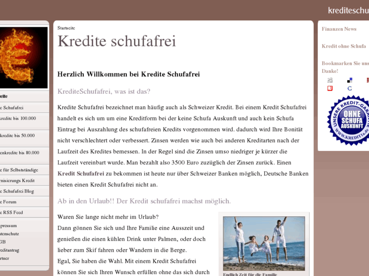 www.krediteschufafrei.de