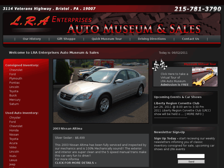 www.lraautomuseumandsales.com