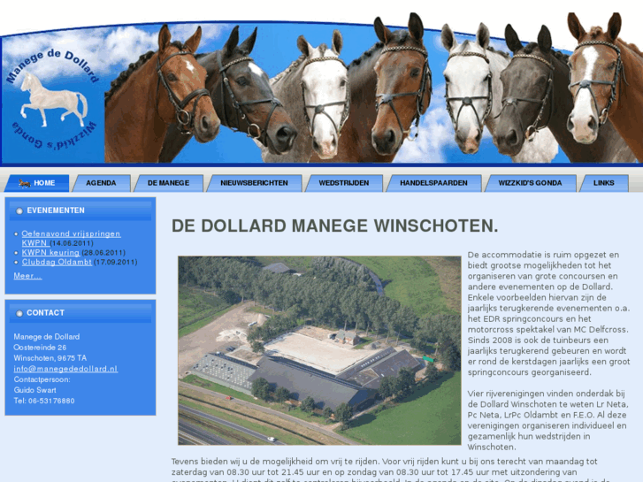 www.manegededollard.nl