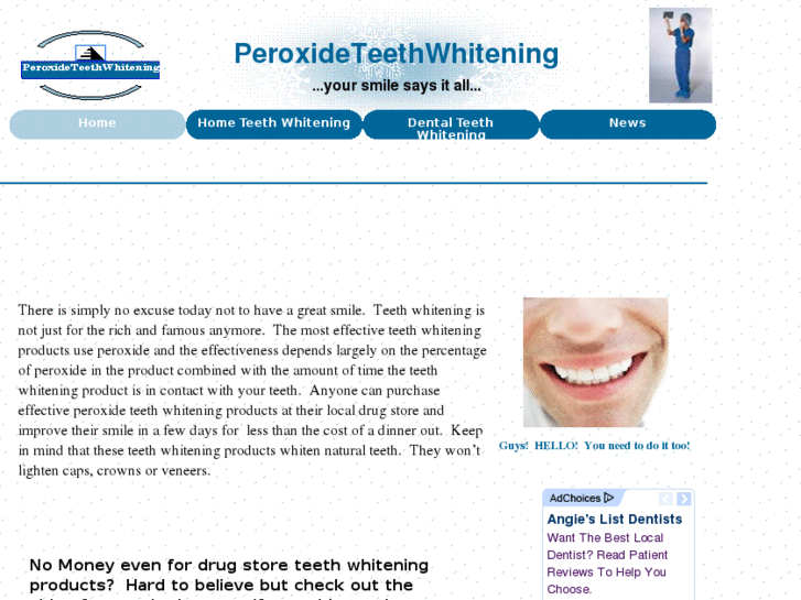 www.peroxideteethwhitening.com