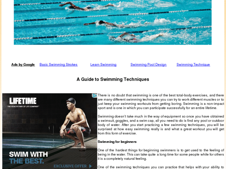 www.swimmingtechniques.net