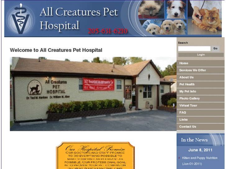 www.allcreaturespethospital.net