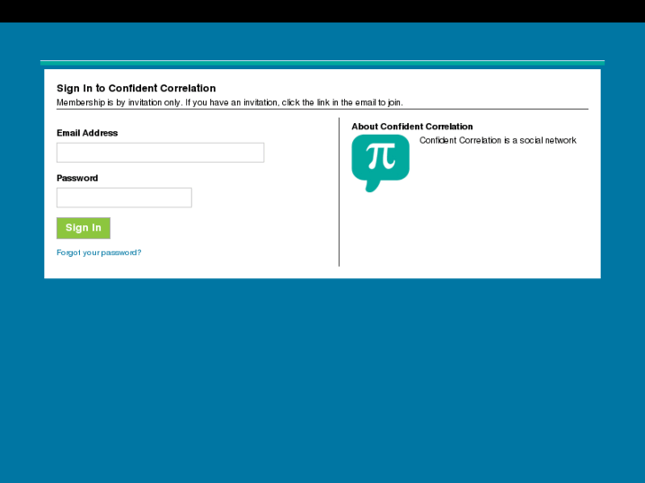 www.confidentcorrelation.net