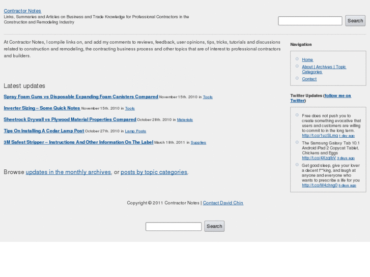 www.contractornotes.com