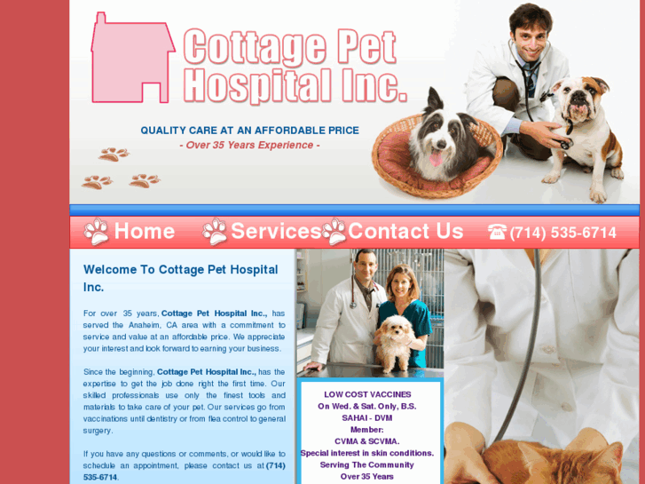 www.cottagepetshospital.com