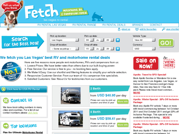 www.fetchrvrental-lasvegas.com