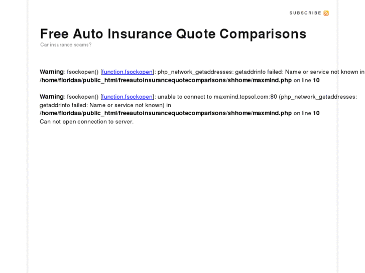 www.freeautoinsurancequotecomparisons.com