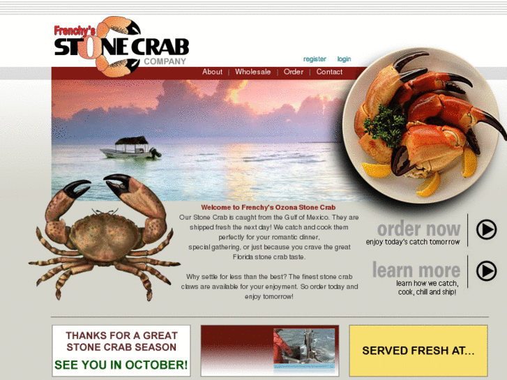 www.frenchysstonecrab.com