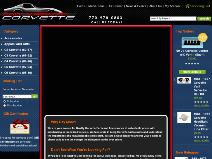 www.fullthrottlecorvette.com