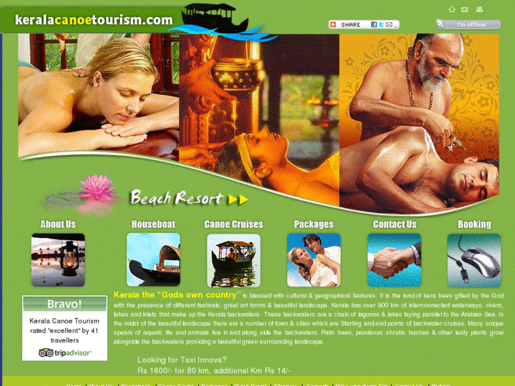 www.keralacanoetourism.com