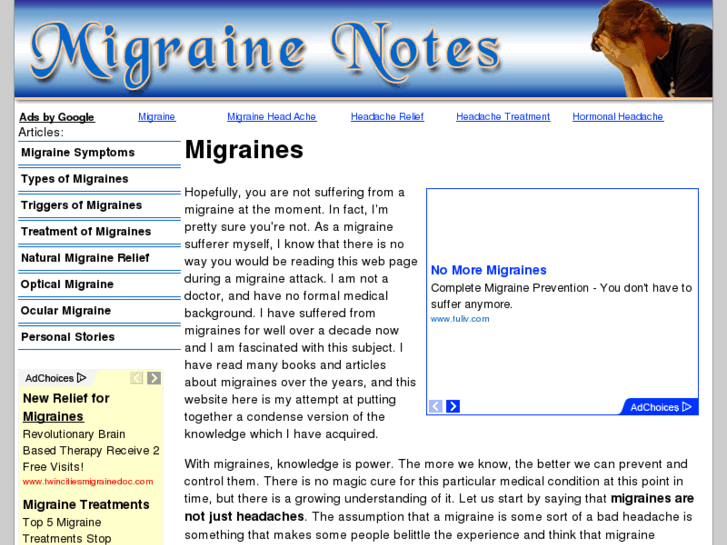 www.migraine-notes.com