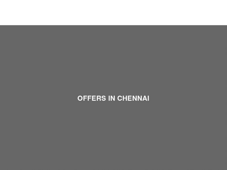 www.offersinchennai.com