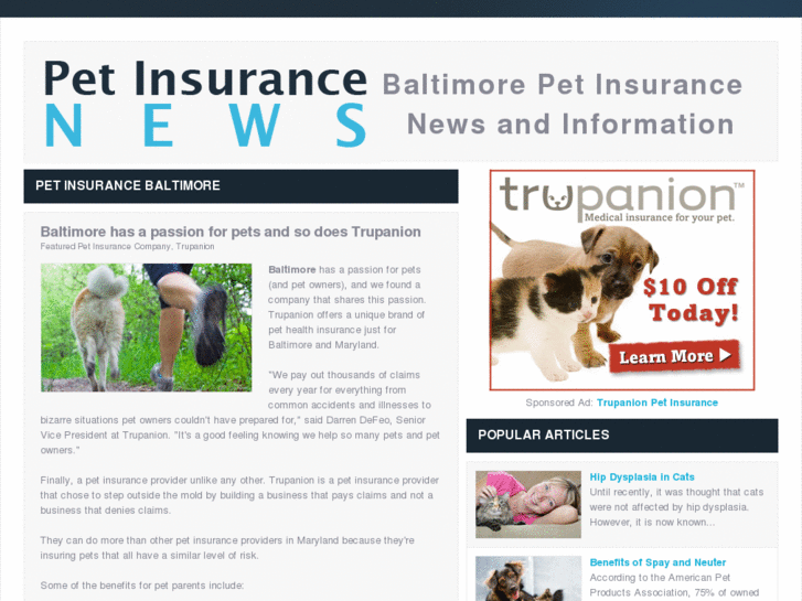 www.petinsurancebaltimore.com