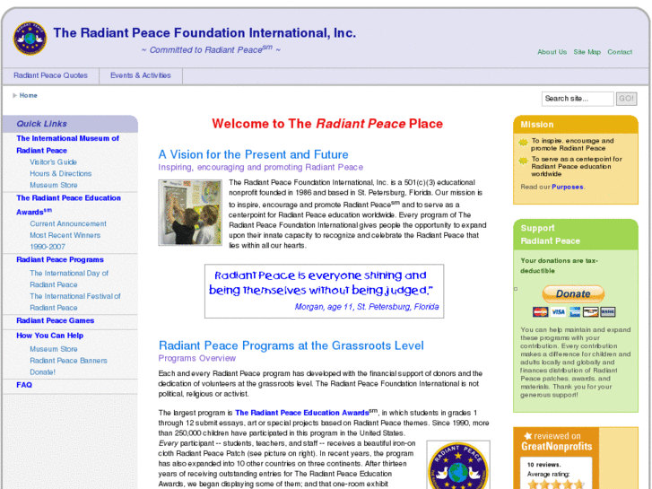 www.radiantpeace.org