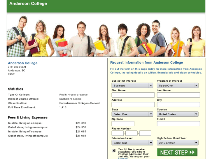 www.anderson-colege.com