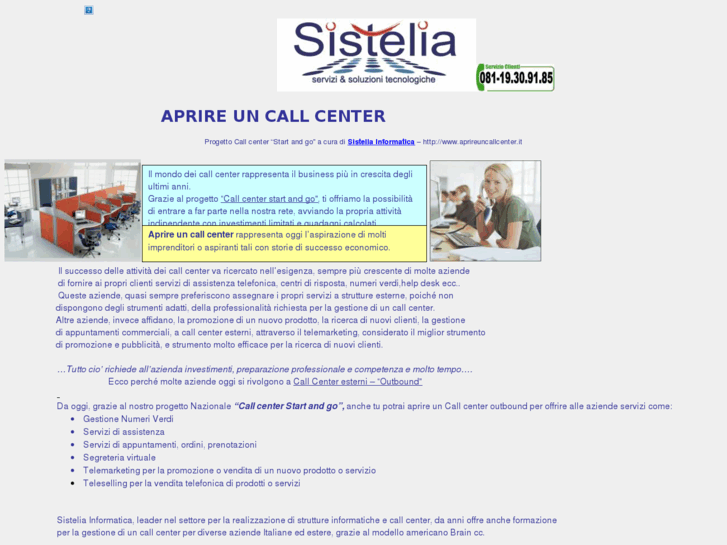 www.aprireuncallcenter.it