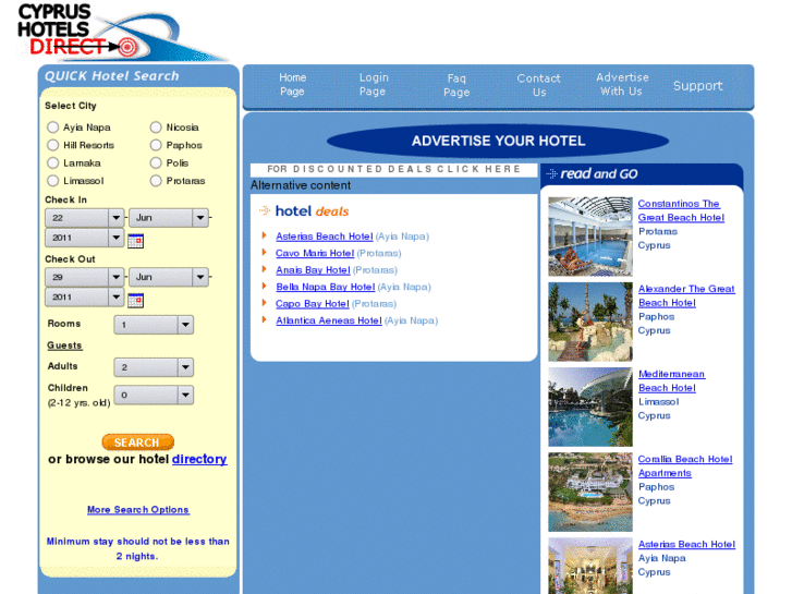 www.cyprushotelsdirect.com